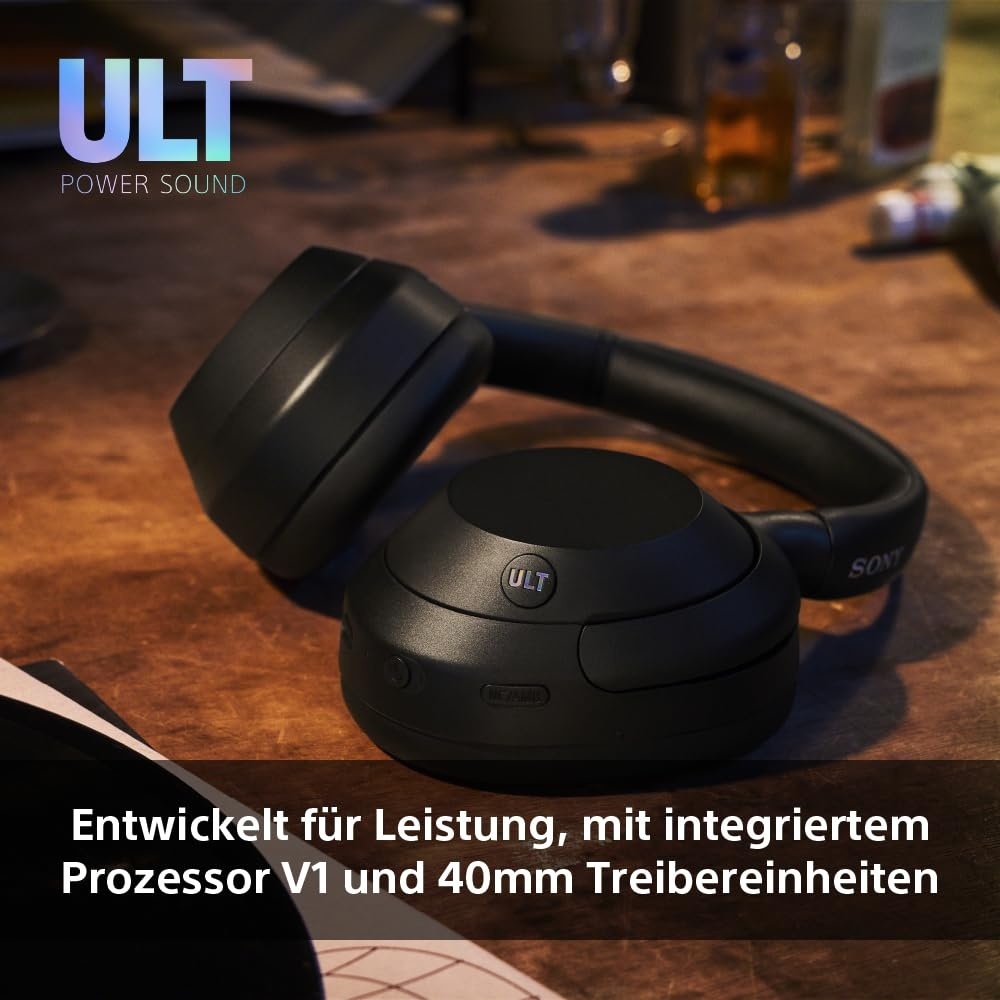 Sony ULT WEAR | Casti Bluetooth fara fir cu anulare a zgomotului