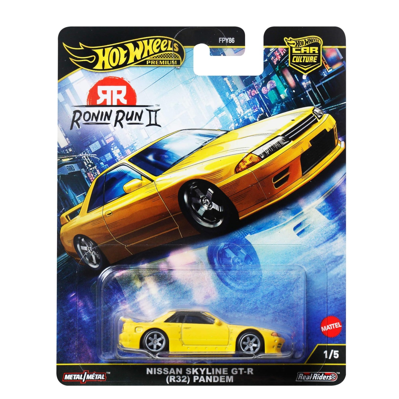 Hot Wheels Premium Nissan Skyline R32 Pandem 164 Real Riders