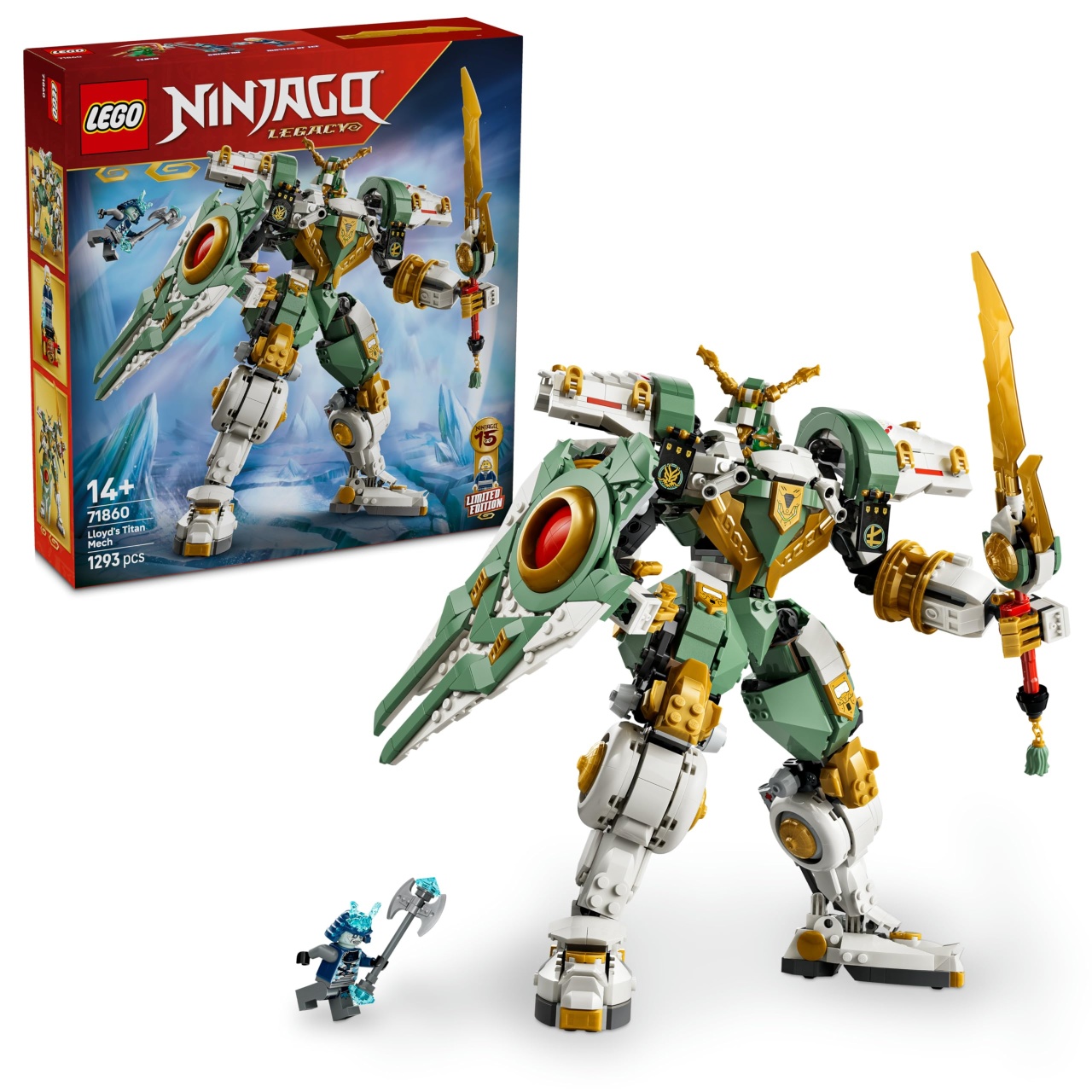 LEGO NINJAGO Lloyds Titan-Mech 71860 Set de Constructie 15 Ani