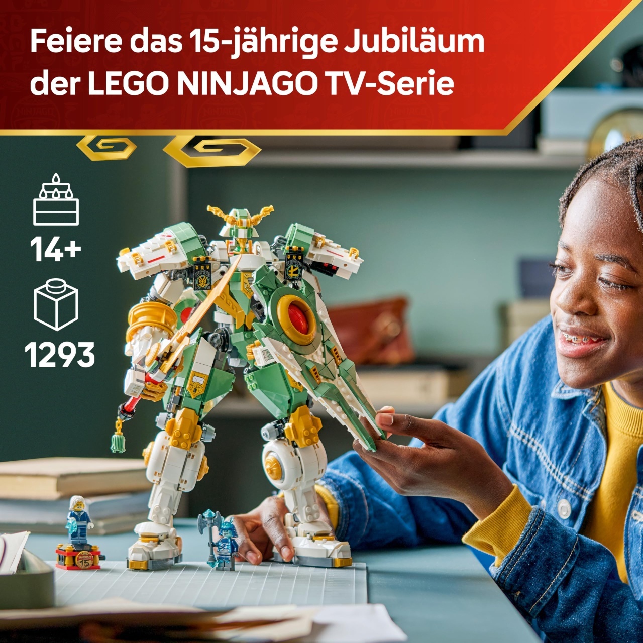 LEGO NINJAGO Lloyds Titan-Mech 71860 Set de Constructie 15 Ani