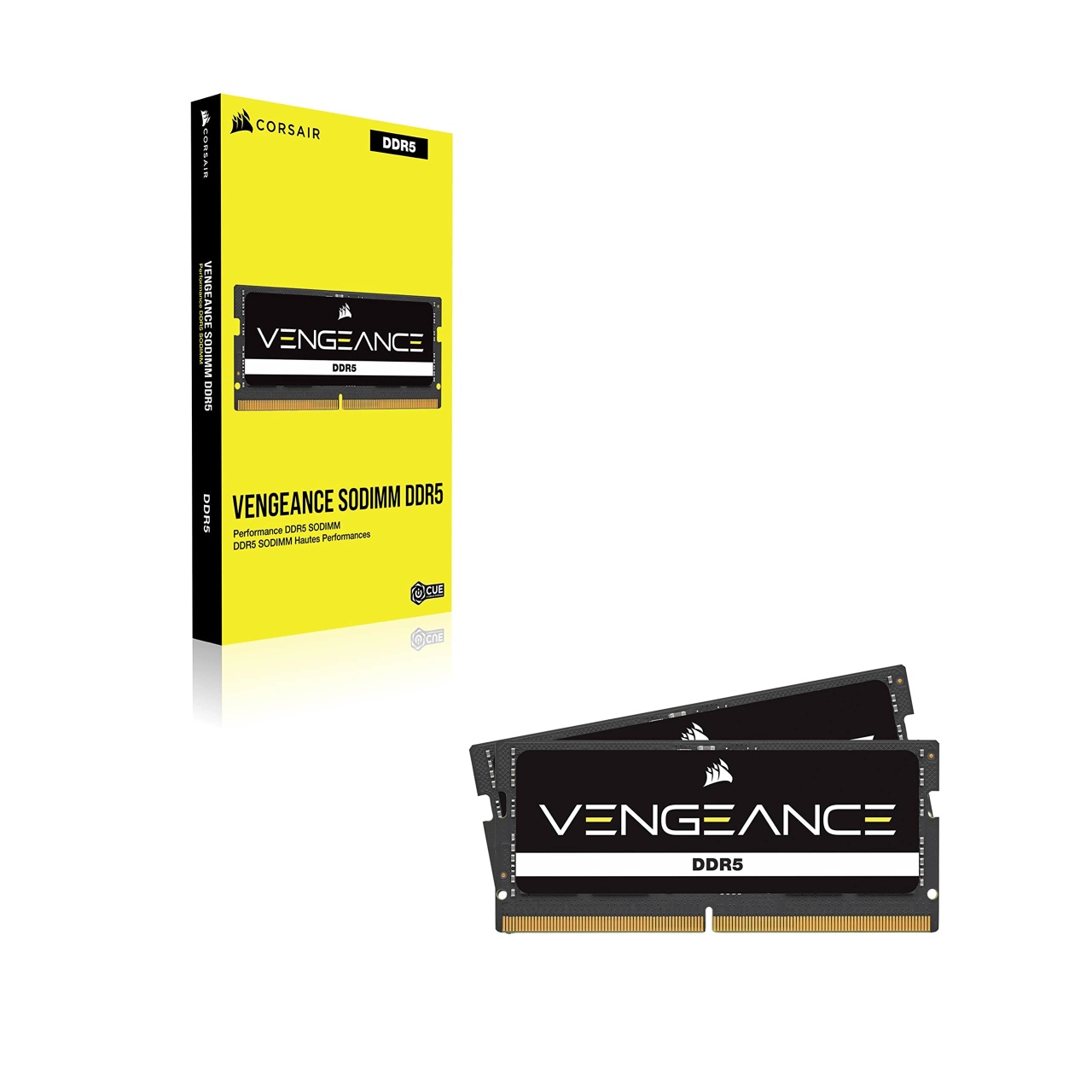 Memorie RAM DDR5 CORSAIR VENGEANCE 32GB (2x16GB) 5600MHz CL48 Negru
