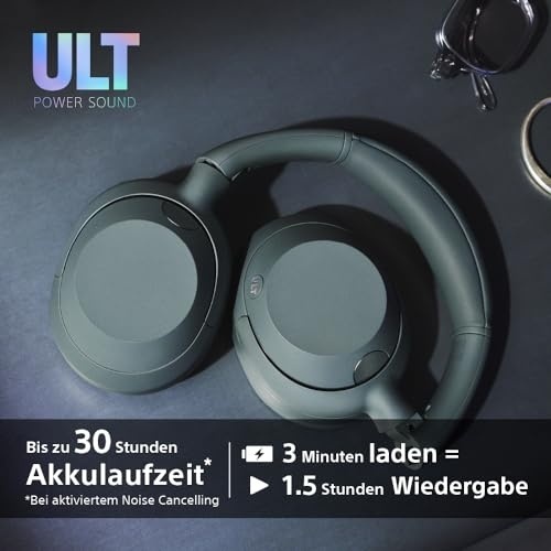 Sony ULT WEAR | Casti Bluetooth fara fir cu anulare a zgomotului