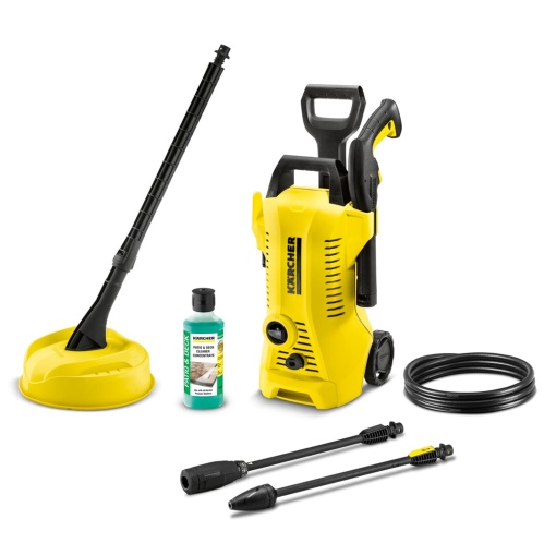 Aparat de curatat cu inalta presiune Karcher K 2 Power Control Home: suport inteligent pentru aplicatii - solutia practica pentru murdaria de zi cu zi - inclusiv kit de casa cu curatare a suprafetelor
