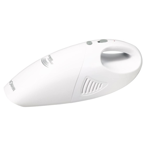 Aspirator fara fir Bomann CB 967, cu 3 baterii reincarcabile NiMh, filtru permanent de praf (lavabil), incl. Suport/Suport de perete, alb