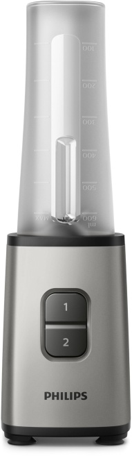 Blender Philips HR2600 Mini 350W Argintiu Cu Sticla To-Go