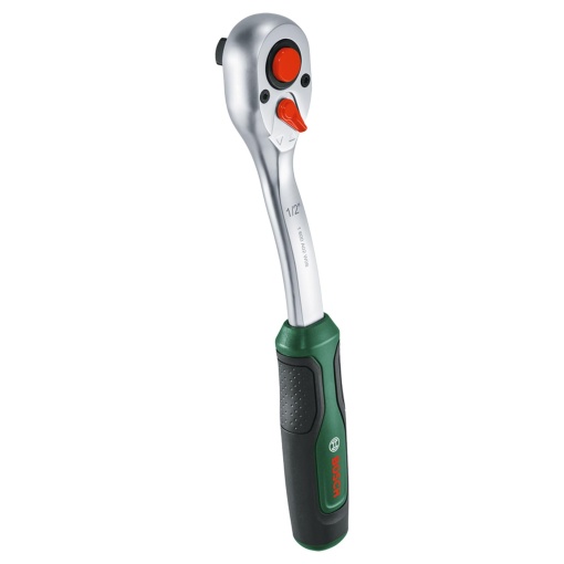 Clichet Bosch 1/2" (Clichet puternic pentru o gama larga de lucrari de bricolaj; Cuplu ridicat de pana la 768 Nm; Buton de blocare; Schimbare intuitiva de directie; Gat curbat; Maner ergonomic moale)
