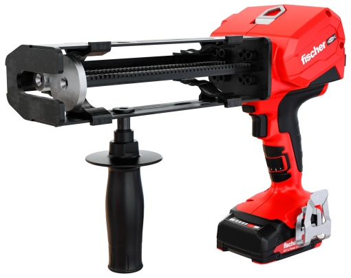 Dispozitiv de stoarcere cu acumulator fischer FIS DB S Pro Solo, pentru stoarcere cu economie de energie, cu functie de dozare si reglare a vitezei, design ergonomic pentru manevrare optima, fara incarcator sau baterie