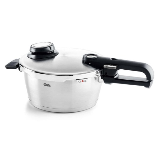 Fissler Vitavit Premium/Oala sub presiune (2,5 L, O 18 cm) Oala sub presiune din otel inoxidabil, 4 niveluri de gatit, incl. insertie - inductie