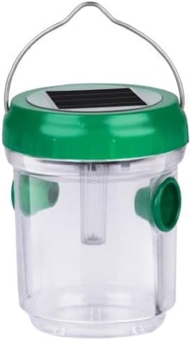 Grundig Capcana pentru Viespi cu Lampa Solara 7 x 9 cm Autonomie 6-8 Ore