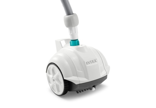 Intex 28007EX - Robot automat de curatare a piscinelor ZX50, pentru pompe de filtrare de la 3400-5600 l/h, pentru piscine de pana la 488 cm, plastic, alb