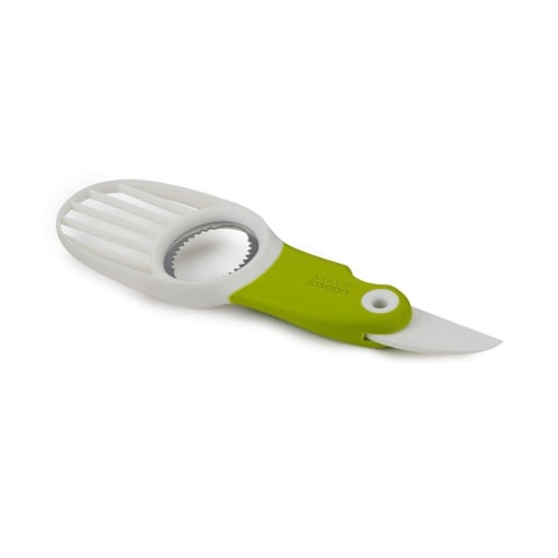 Joseph Joseph GoAvocado, Instrument de avocado 3 in 1 cu maner moale, verde