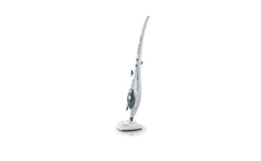 Mop cu abur Ariete 4169 10 in 1 aparat de curatat cu abur timp de lucru de 18 minute maner pliabil alb si albastru
