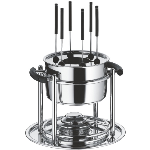 Set fondue WMF Allegro 11 piese otel inoxidabil Cromargan compatibil inductie