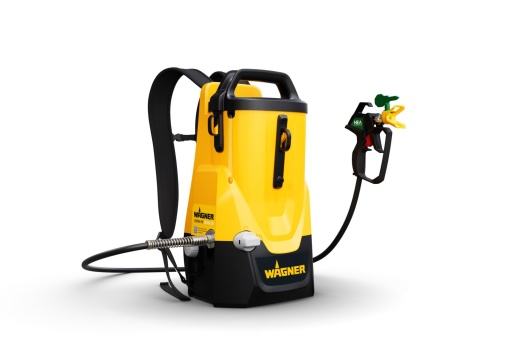 Sistem de pulverizare a vopselei fara fir WAGNER Control Pro 300 Move 18V Baretool - Gratuit si flexibil: convenabil ca rucsac, stationar pe podea sau mobil in mana *FARA baterie + incarcator*