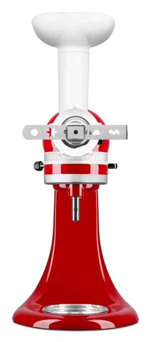 Tocator de carne accesoriu KitchenAid - 5KSMFGCA - tocator pentru robot de bucatarie - tocator de legume - cu atasament pentru biscuiti in 5 forme