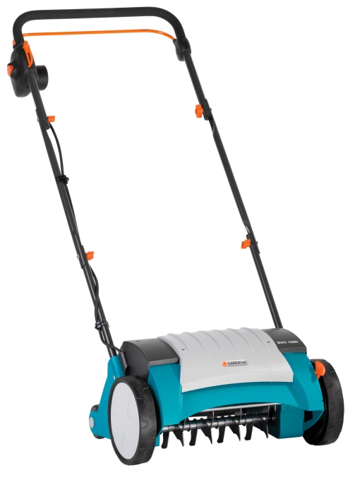 Aerator electric gazon Gardena EVC 1000 1000W latime de lucru 30cm pentru suprafete de pana la 600mp