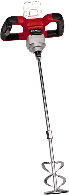 Agitator de mortar de vopsea cu acumulator Einhell TE-MX 18 Li-Solo Power X-Change (Li-Ion, 18 V, electronica de viteza pentru lucrari orientate spre materiale si aplicatii, fara baterie si incarcator)