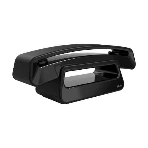 Alcatel Epure Iconic negru - Telefon DECT fara fir usor de utilizat, cu functie hands-free si protectie impotriva apelurilor nedorite