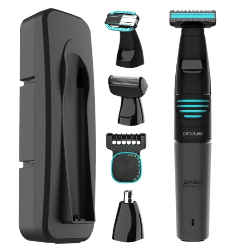 Aparat de ras multifunctional Cecotec PrecisionCare Extreme 5 in 1 5 in 1 litiu corp si fata rezistent la apa curatare usoara IPX5 autonomie 60 min ca