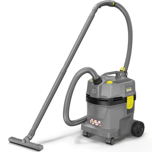 Aspirator umed/uscat Karcher NT 22/1 Ap L, putere: max. 1350 W, recipient din plastic: 22 l, furtun de aspirare 1,9 m, incl. filtru cu cartus PES, duza pentru podea si crapaturi, clasa de praf L, clasa de protectie II