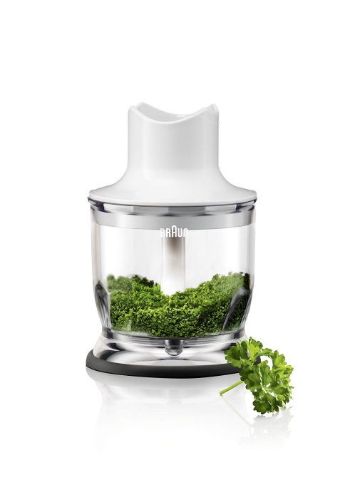 Braun Household Tocan Attachment MQ 20 - Accesorii pentru blender de mana compatibile cu Braun Household MultiQuick Blender de mana cu sistem EasyClick, 350 ml, alb