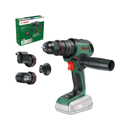 Burghiu combinat cu acumulator Bosch AdvancedImpact 18V-80 QuickSnap pentru gaurire si insurubare sistem 18V fara perii 82 Nm mandrina de 13 mm Maner