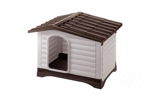 Canisa pentru caini Ferplast DOGVILLA 70 Cusca pentru caini in aer liber Cusca pentru caini Deschidere laterala Pardoseala drenabila Pardoseala izolan
