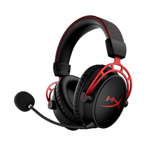 Casti wireless pentru jocuri HyperX Cloud Alpha durata de viata a bateriei de 300 de ore casti DTS cu sunet 3D driver cu camera dubla wireless de 24 G