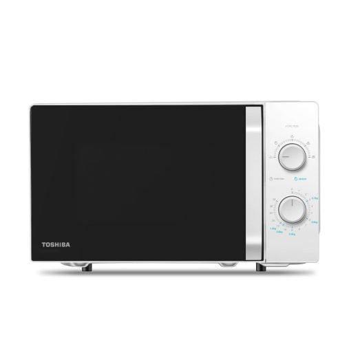 Cuptor cu microunde Toshiba MW2-MM20P(WH) Standard, 20 litri, 800 W, 5 niveluri de putere cu functie practica de dezghetare, iluminare LED in interior/alb