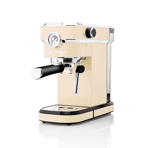 ETA Portafiltru Storio I Bej I Espressor I Duza de spuma de lapte I 20 bar I 750ml rezervor de apa I 1350 wati