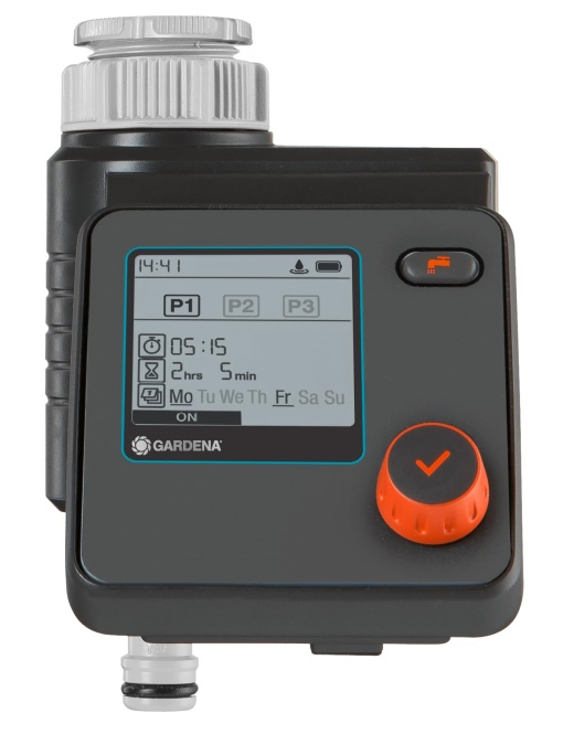 Gardena Bewasserungssteuerung Select 1891-20 Control Automat pentru Irigatii cu 3 Planuri Flexibile
