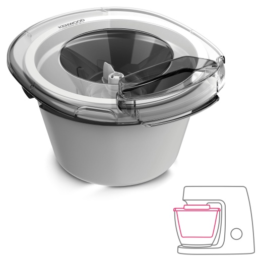 Kenwood KAX71000WH Accesoriu pentru masini de bucatarie Chef XL Alb 1L