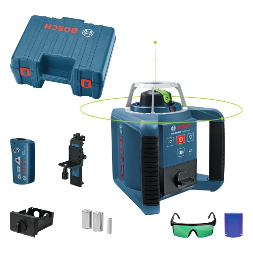 Laser rotativ Bosch Professional GRL 300 HVG Verde 300 m IP54