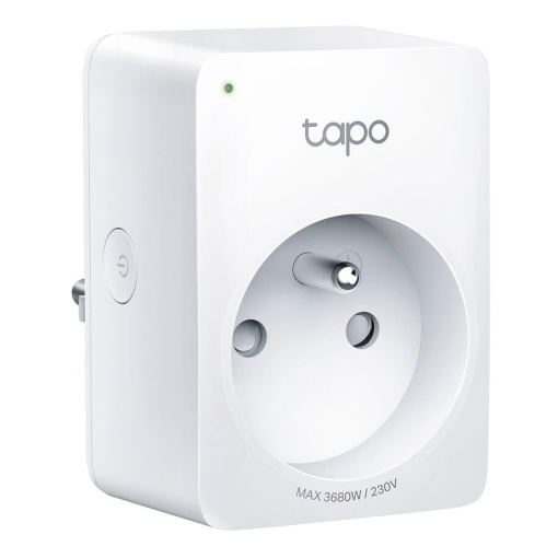 Priza Wi-Fi Tapo Matter, Urmarirea consumului, 16 A, Tip E, Compatibil cu Apple Home, Alexa si Google, Control ventilator, Aer conditionat, Tapo P110M