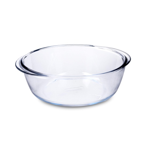 PYREX Preware Caserola rotunda, sticla, 26 cm, 2,3 l