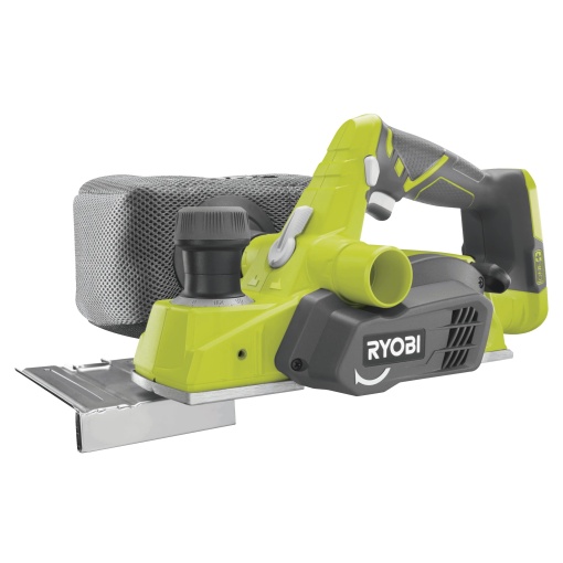 Rindea cu acumulator RYOBI 18 V ONE+ R18PL-0 (latime rindea 82 mm, cu sistem de extractie, cu lama reversibila rindea de 2 m, 200 W, fara baterie si incarcator)
