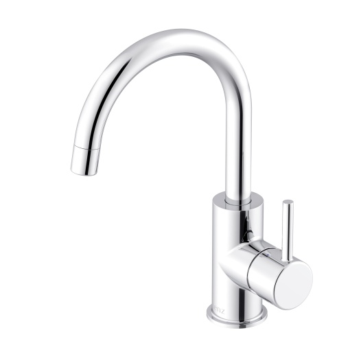 Robinet de lavoar Lenz Bow2 in crom - robinet de baie de inalta calitate cu gura pivotanta - instalare simpla si usor de curatat - 46010202