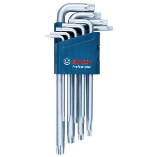 Set chei imbus Torx Bosch Professional 9 piese otel S2 10-50 mm