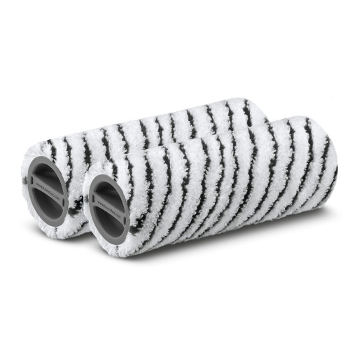 Set de role de piatra Karcher pentru toate Karcher FC si EWM 2 (2 piese, lavabile, fara scame, spalare la masina 60 degC, pentru pardoseli dure rezistente la uzura, piatra, ceramica)