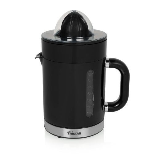 Storcator de citrice Tristar Duo CP-3012 - 1.4 L - Recipient de suc integrat - 2 conuri de presare diferite - Filtru de pulpa - Negru