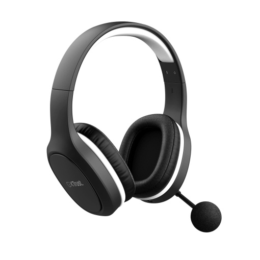 Trust Gaming GXT 391 Thian Casti Wireless pentru PS5, PS4 si PC, 5.8 Ghz, Dongle USB, Over Ear, Reincarcabile, Casti de Gaming cu Microfon, Usoare si Durabile - Negru