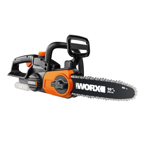 WORX WG322E.9 Ferastrau cu lant compact fara fir de 18 V (20 V max) 25 cm - (numai unelte - baterie si incarcator vandute separat), negru