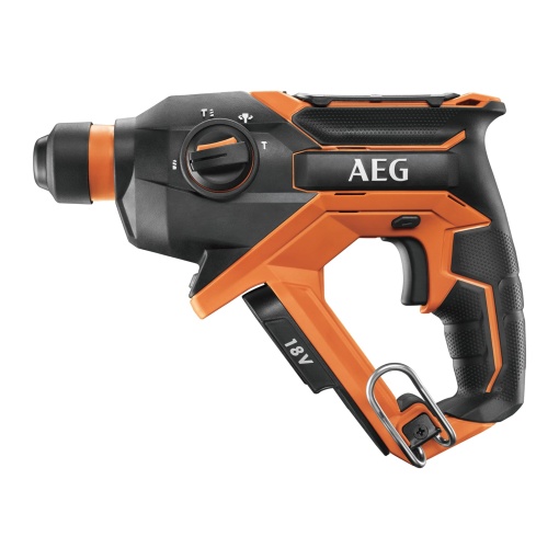 AEG 18 V PRO18V Ciocan combinat compact cu acumulator BBH18C-0 (SDS-Plus, energie de impact 1,5 J, O max. gaurire beton/otel/lemn 16/10/13 mm, functie dalta, fara baterie si incarcator, in cutie)