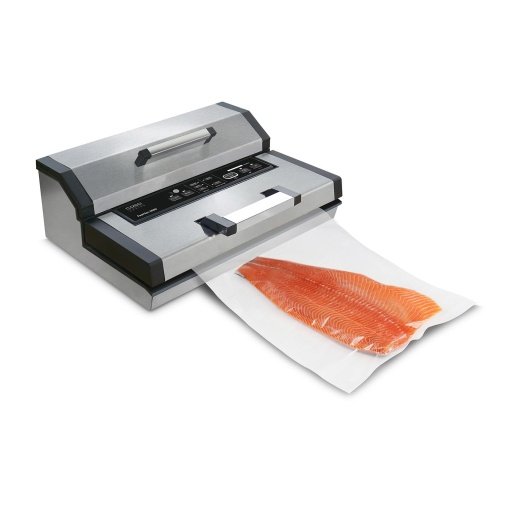 Aparat de vidat Caso FastVac 4000 Pompa puternica 20Lmin Reglare vacuum Latime pungi pana la 40cm Anthrazit