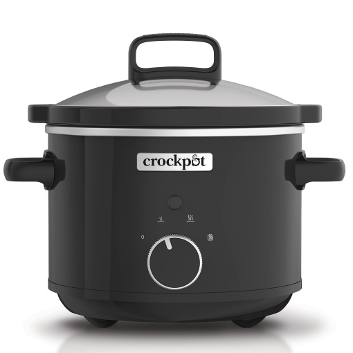 Aragaz lent Crockpot | bol ceramic detasabil, usor de curatat | 2,4 litri (1-2 persoane) | Negru [CSC046X]