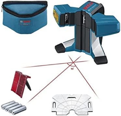 Bosch Professional GTL 3, raza de lucru de 20 m, protectie IP 54 impotriva prafului si a stropilor de apa, disc de aliniere, geanta de protectie, placa de tinta laser