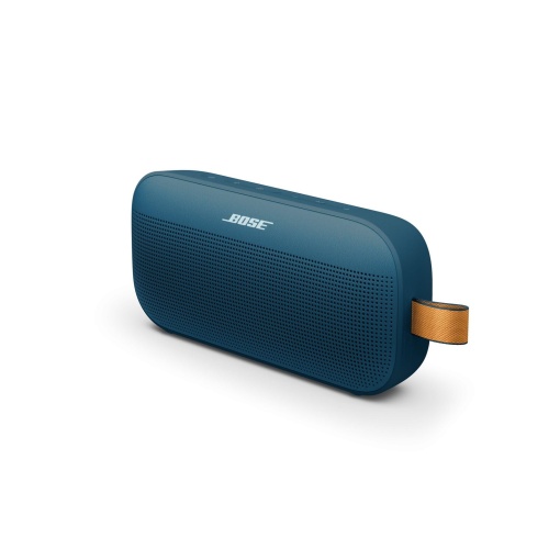 Difuzor portabil Bluetooth Bose SoundLink Flex (a 2-a generatie), difuzor portabil de exterior cu sunet realist, pana la 12 ore de viata a bateriei, rezistent la praf si rezistent la apa, albastru crepuscular