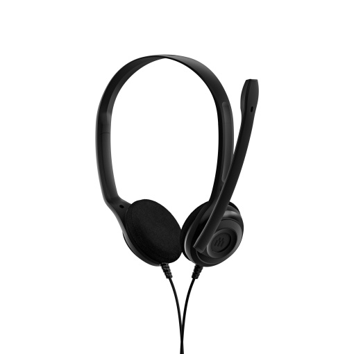 EPOS PC 5 Chat Stereo Headset PC, Casti cu fir, Volum in linie, Reducere zgomot si microfon, Calitate inalta, pentru laptop, PC, Mac - Apelare online