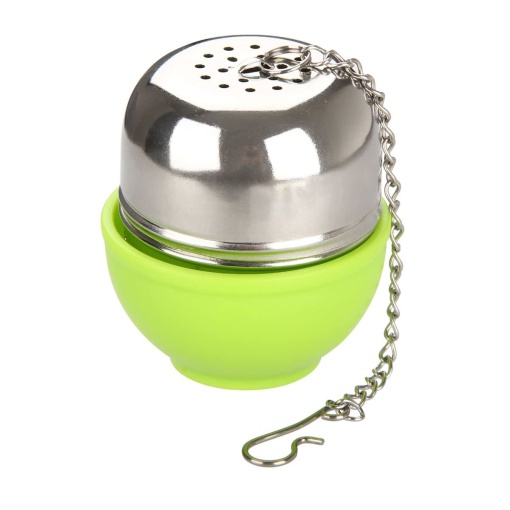 Fackelmann 49130 Teesieb cu Schale Inox Verde O 4 cm