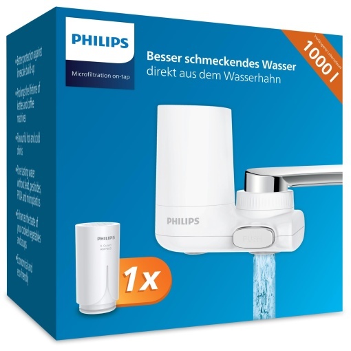 Filtru de apa Philips AWP370310 Microfiltrare 1000L Reducere Sedimente si Clor